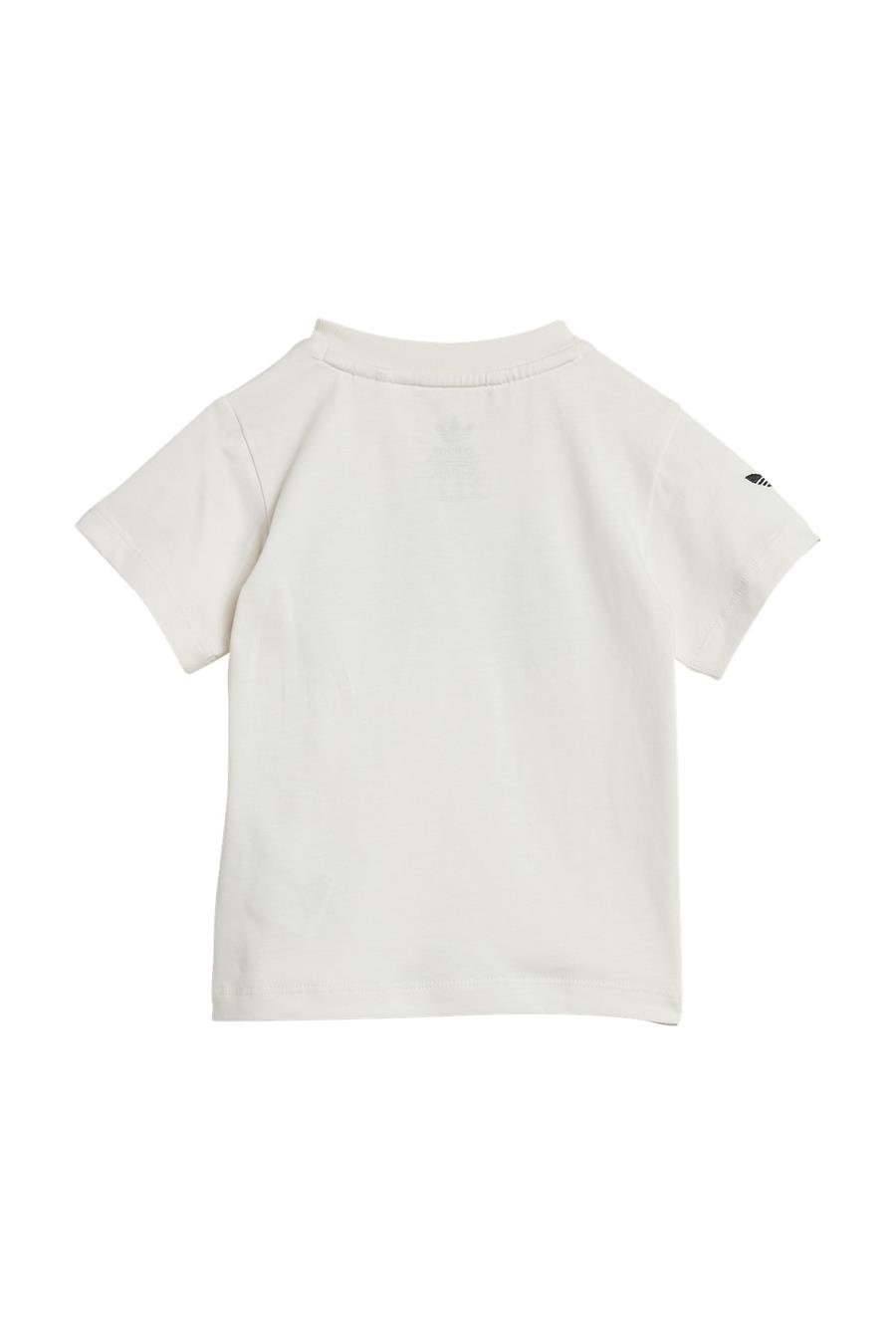 adidas Unisex  Beyaz  Eşofman SHORT TEE SET JD1042