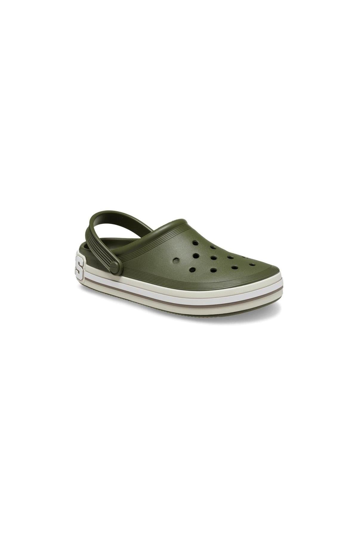 Crocs Off Court Logo Clog Unisex Terlik HAKİ