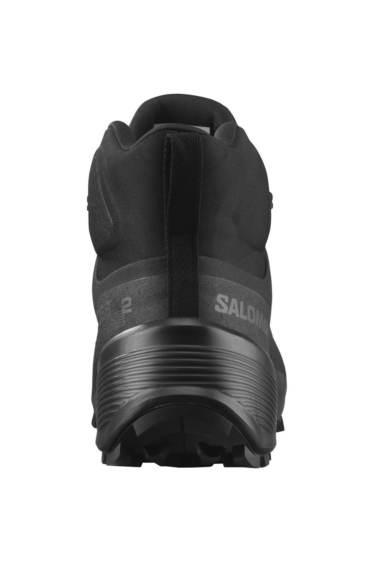 Salomon 417358 34 Cross Hike Mid GTX 2 Goretex Ayakkabı SİYAH