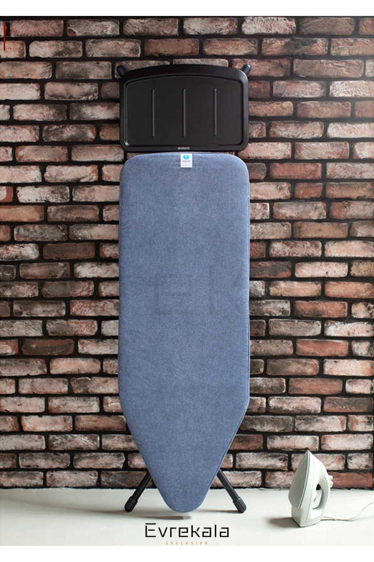 Evrekala Ütü Masası Brabantia 124*45 cm (C) Yetkili Evrekala Yanmaz Yeni Ütü Masa Kot Desen