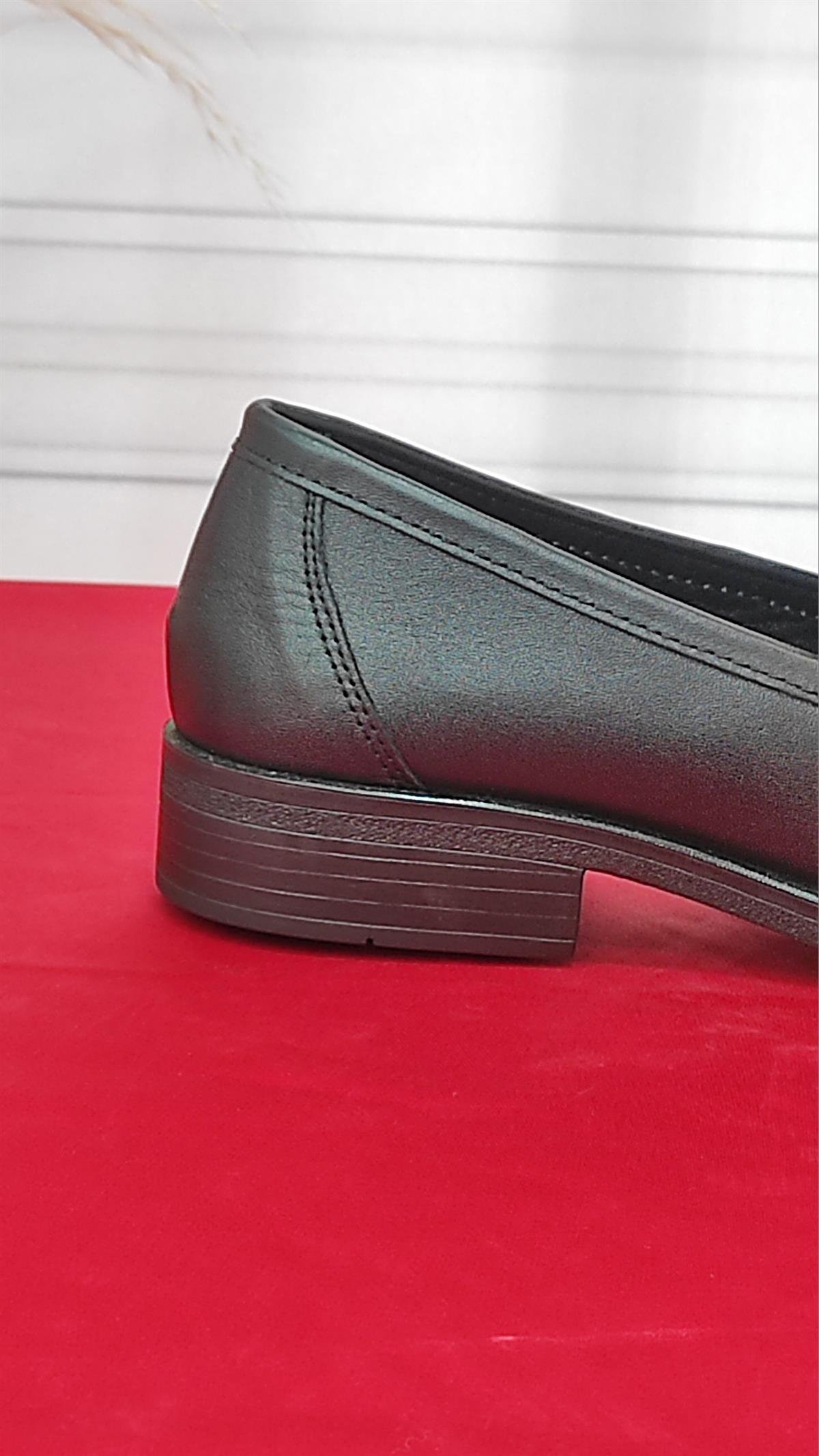 MASİSMASİS CAPSİVA SİYAH DERİ LOAFER