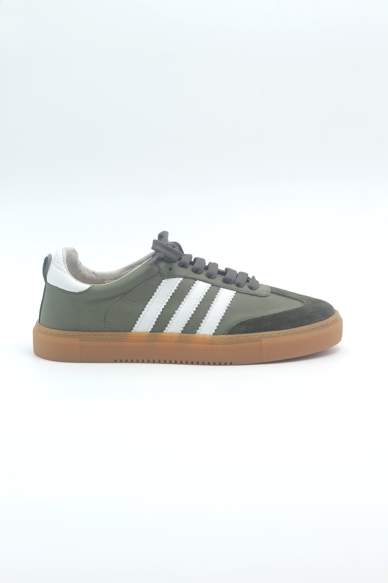 MASİSMASİS HİRE HAKİ BEYAZ VİZON SİYAH SNEAKER