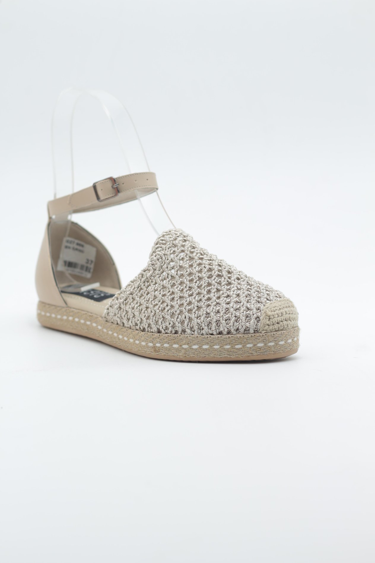 MASİSMASİS RİSA TEN ÖRGÜ ESPADRİL SANDALET
