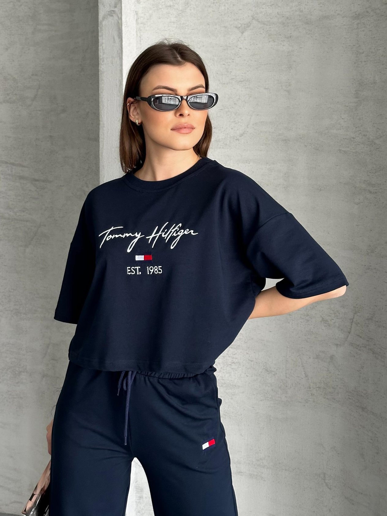 Tommy Lacivert Eşofman Takımı