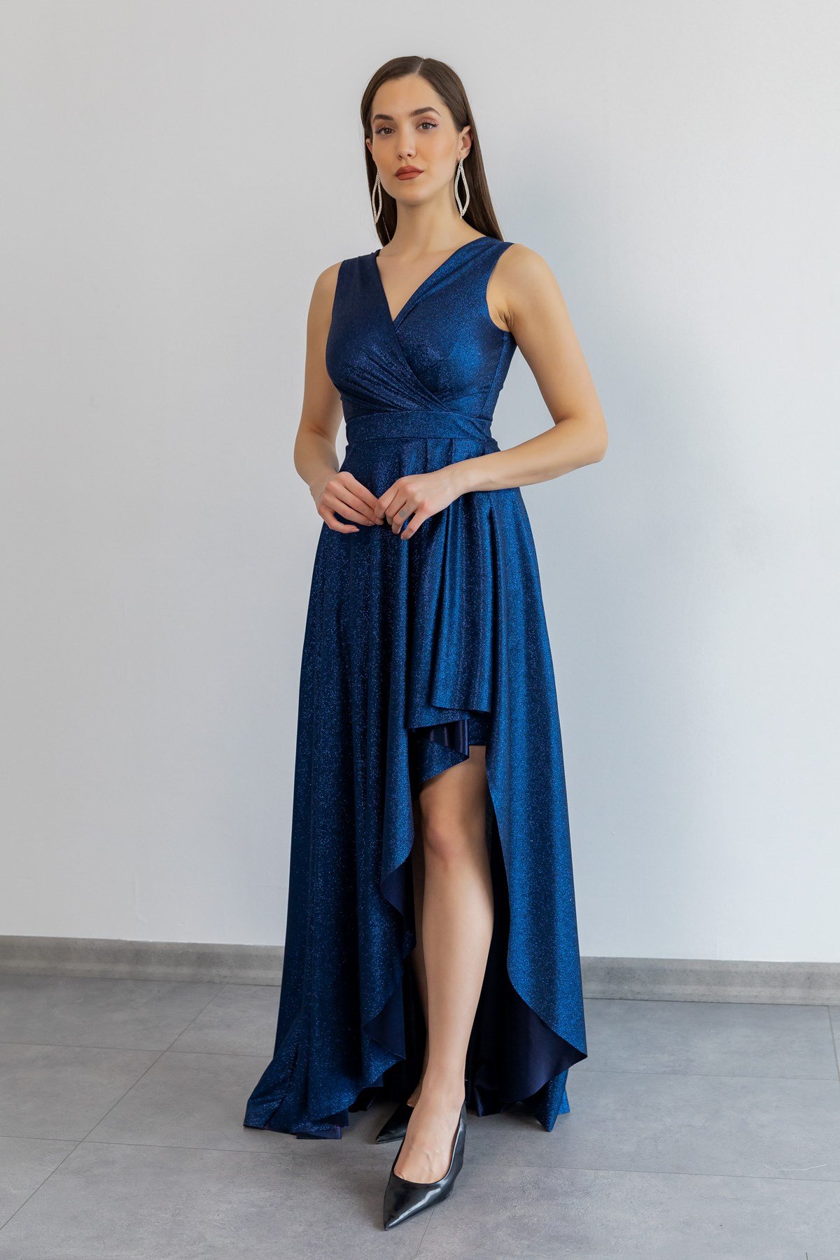 Bleu marine Robes de Soirée