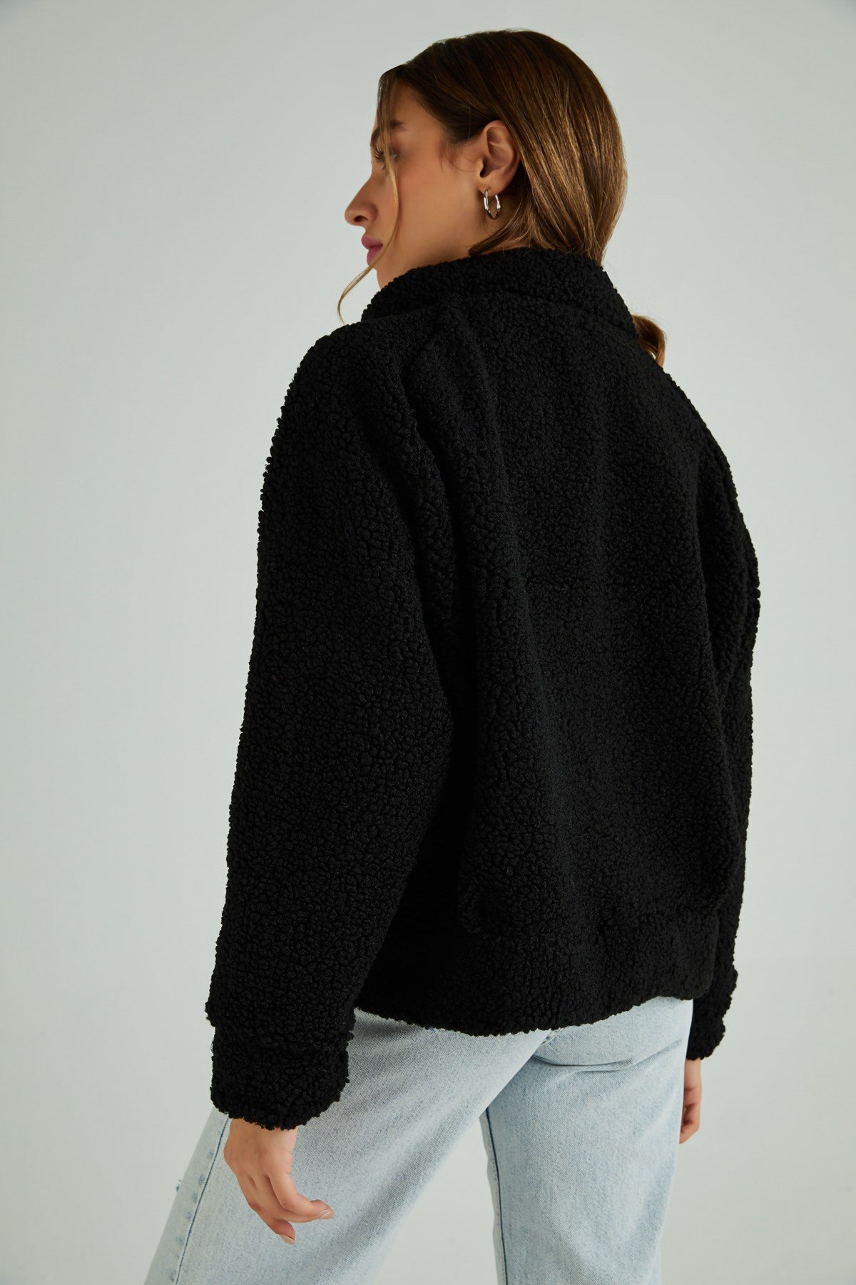 Noir Manteaux et Vestes