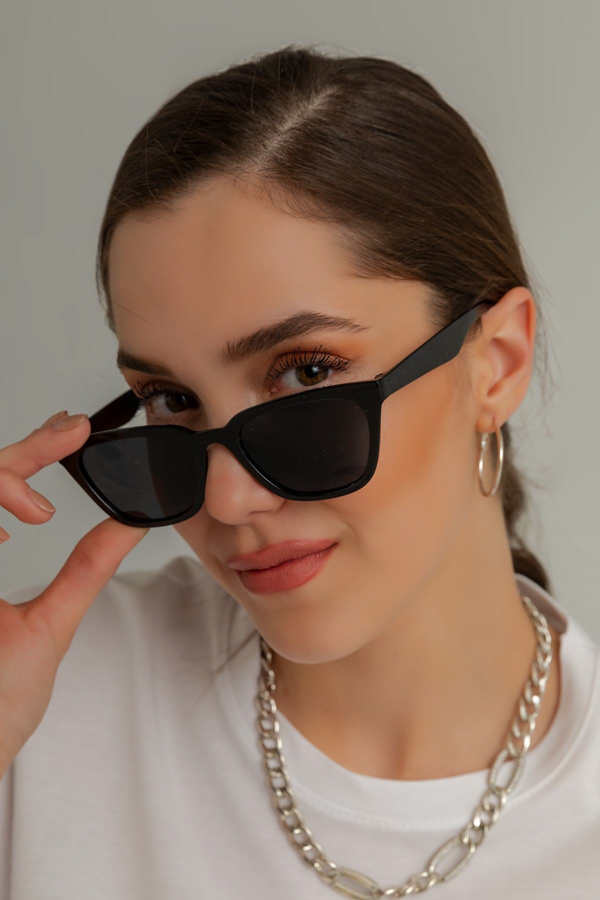 Noir Lunettes de Soleil