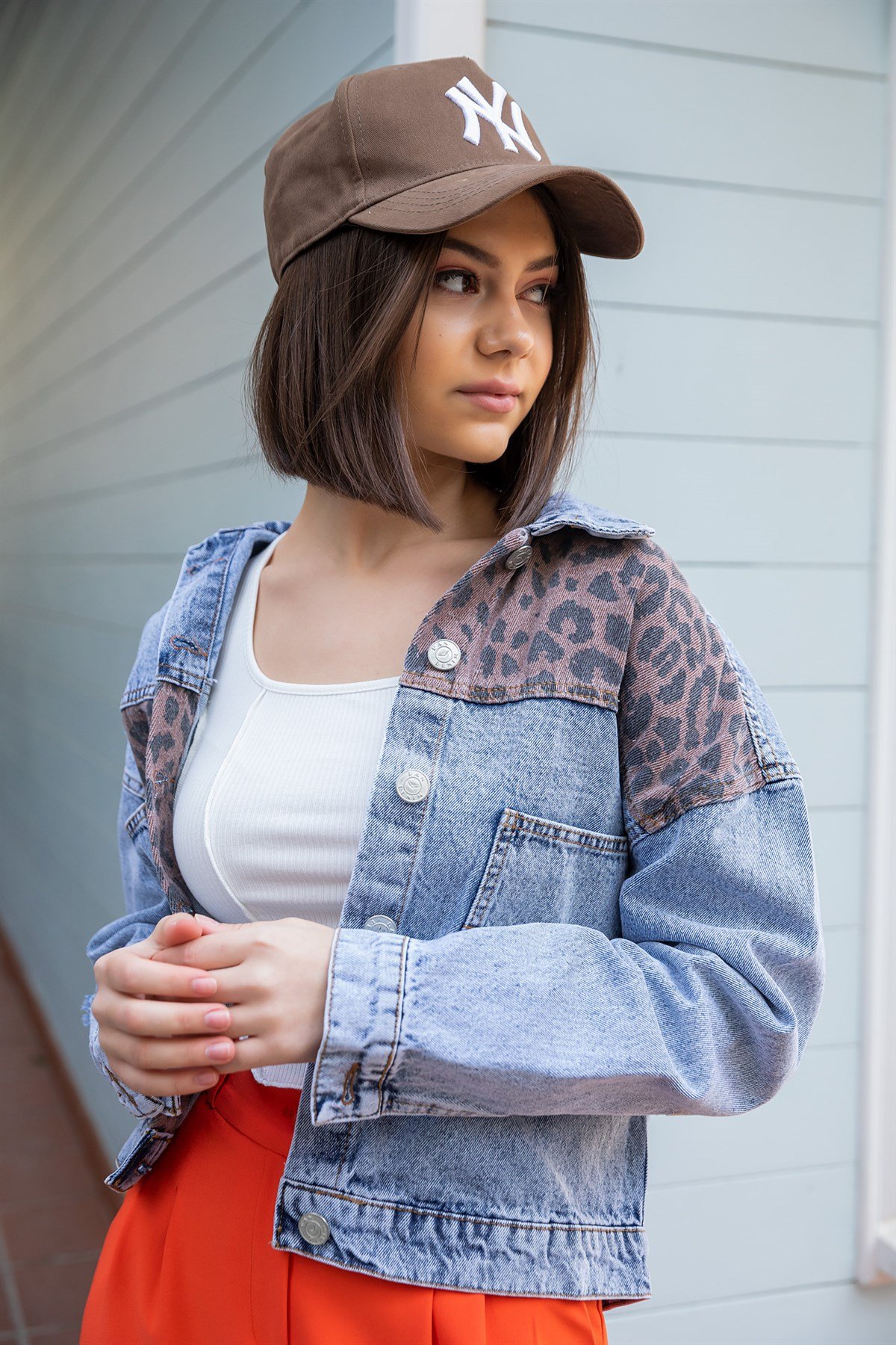 Bleu Vestes en Jeans