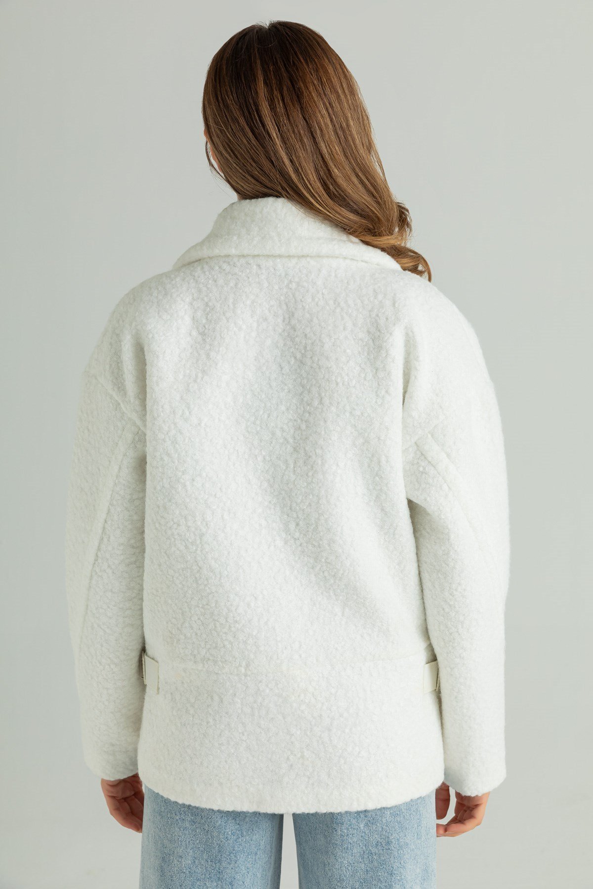 Blanc Manteaux et Vestes
