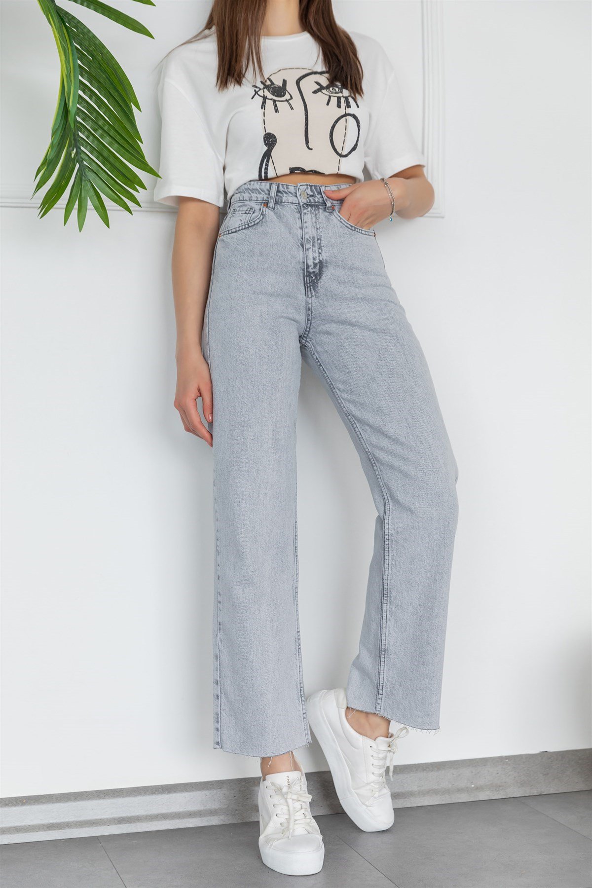 Regular Fit Jean - GRİ