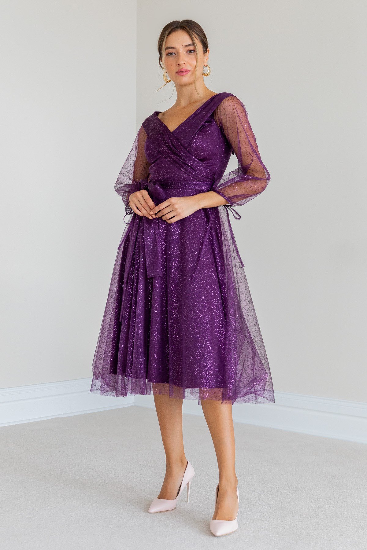 Violet Robes de Soirée