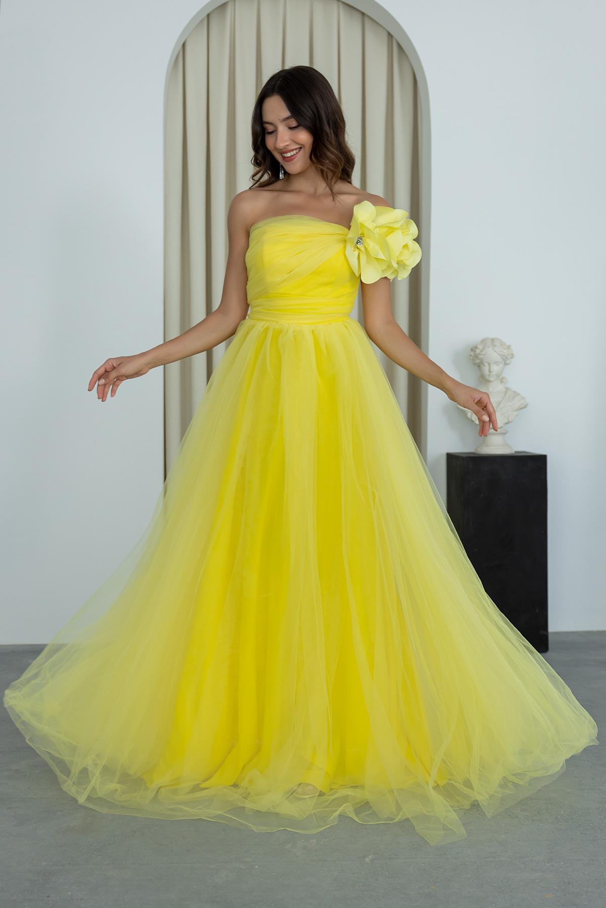Jaune Robes de Soirée