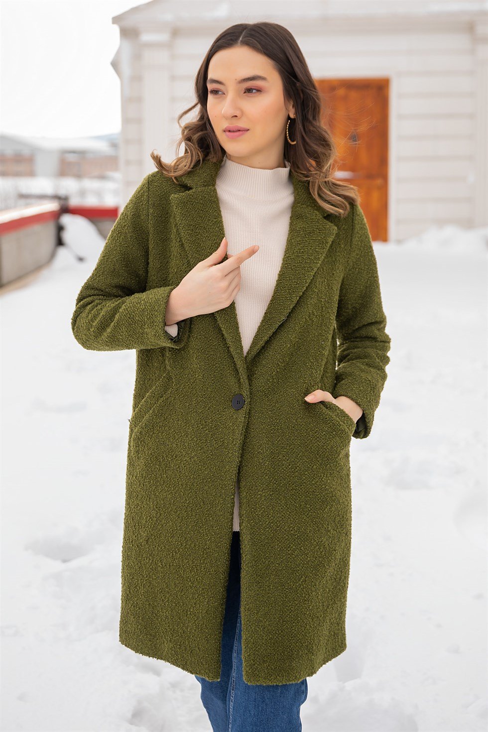 Vert Manteaux et Vestes