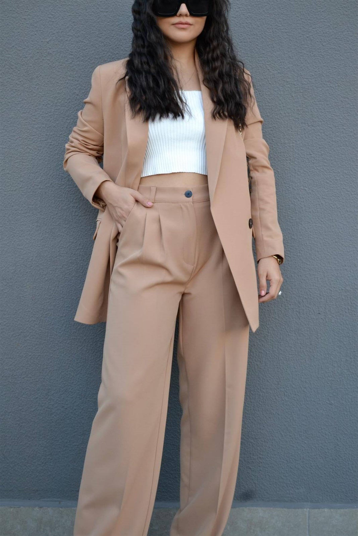 CAMEL BLAZER CEKET