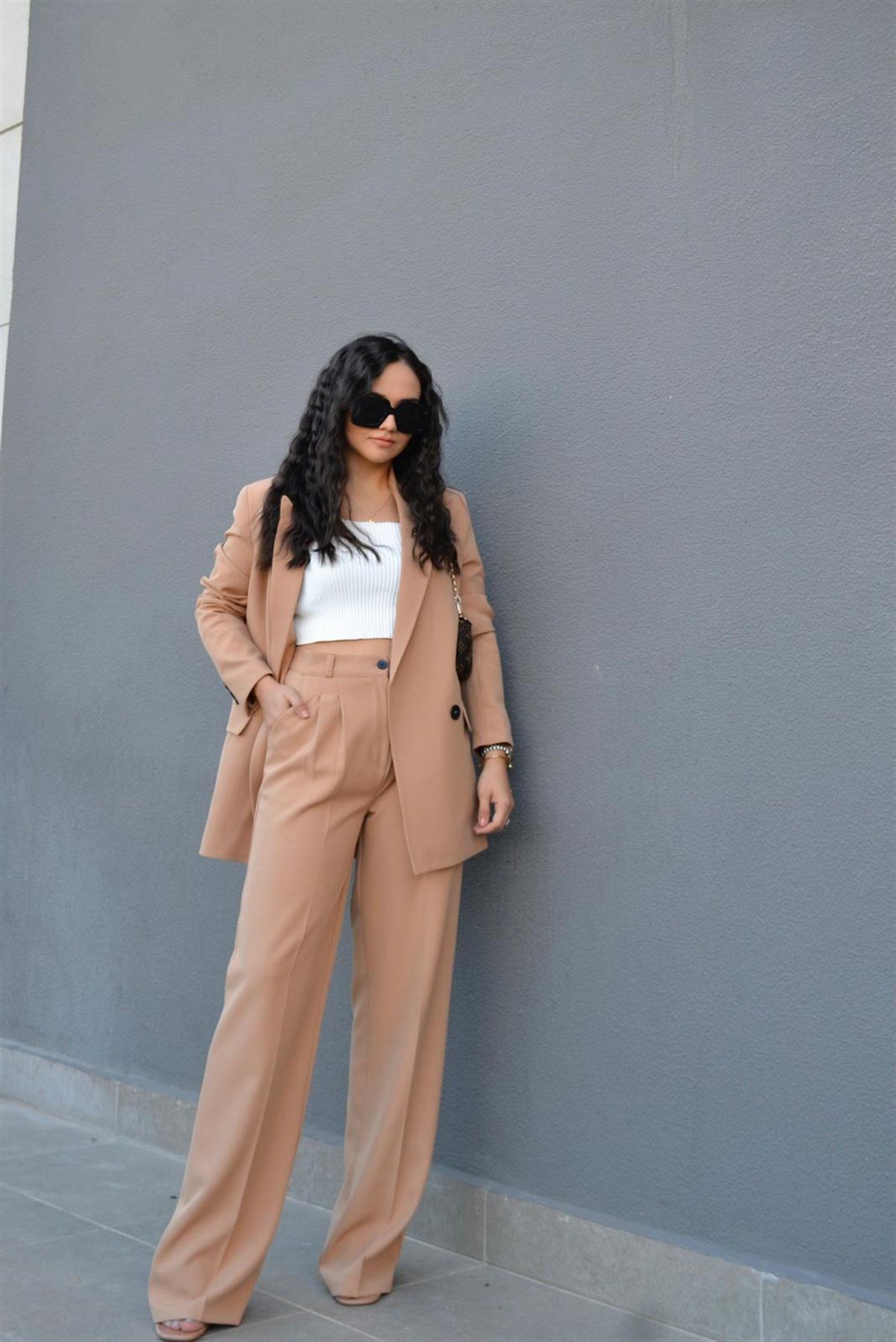 CAMEL BLAZER CEKET