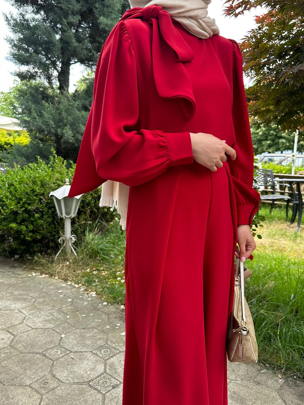 NOIRRE DESİGNTulumLotus Tulum Kırmızı
