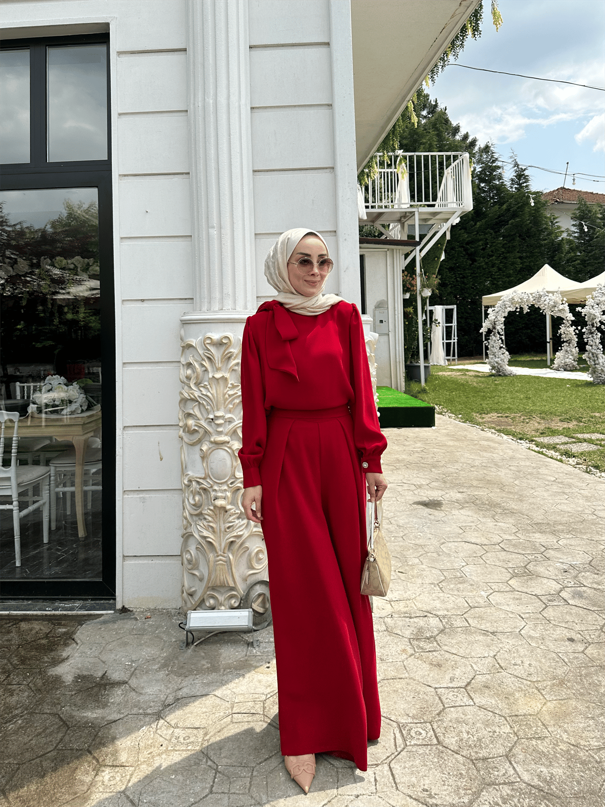 NOIRRE DESİGNTulumLotus Tulum Kırmızı