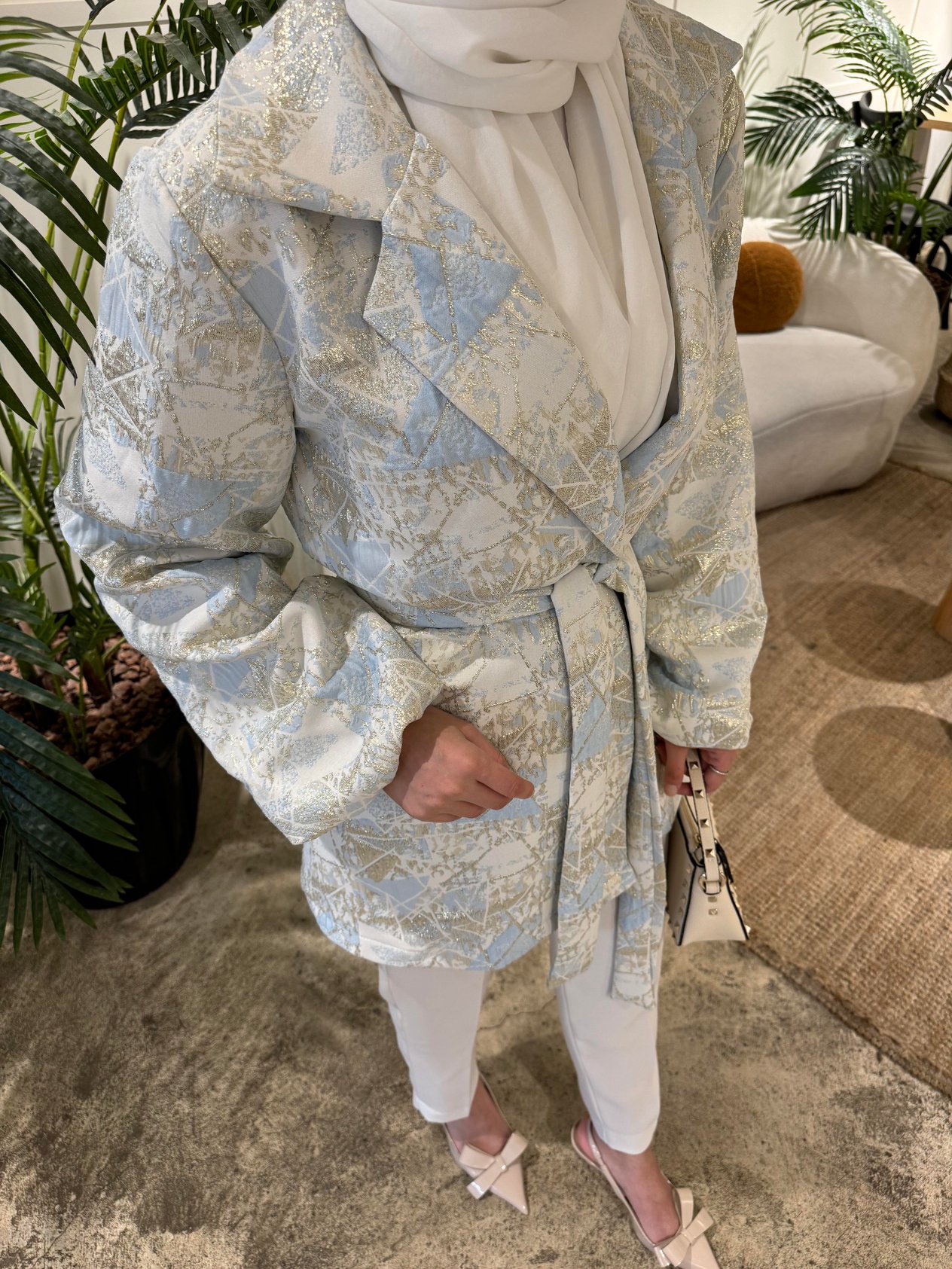 NOIRRE DESİGNCeketVerona Ceket bebe mavi 