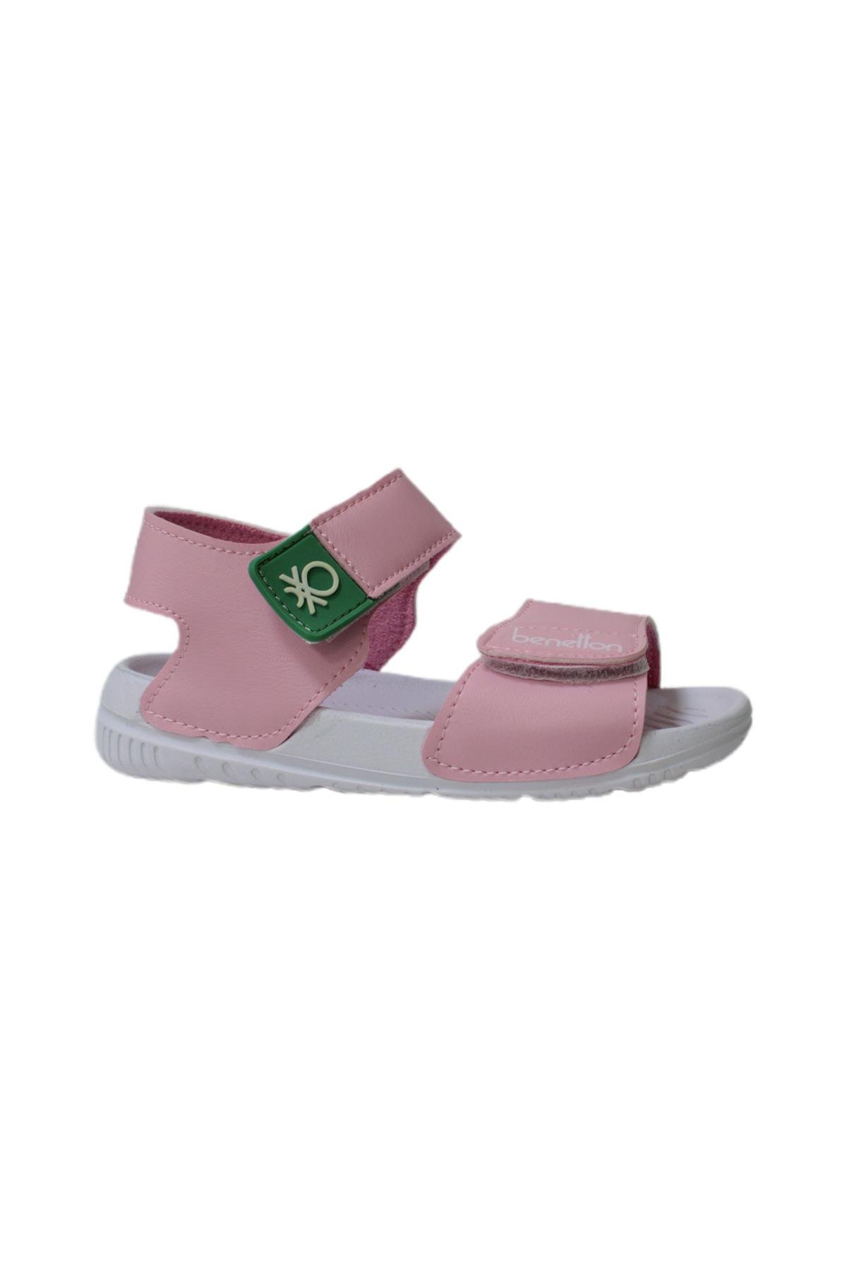 Benetton 1252 Bebek Sandalet Pembe