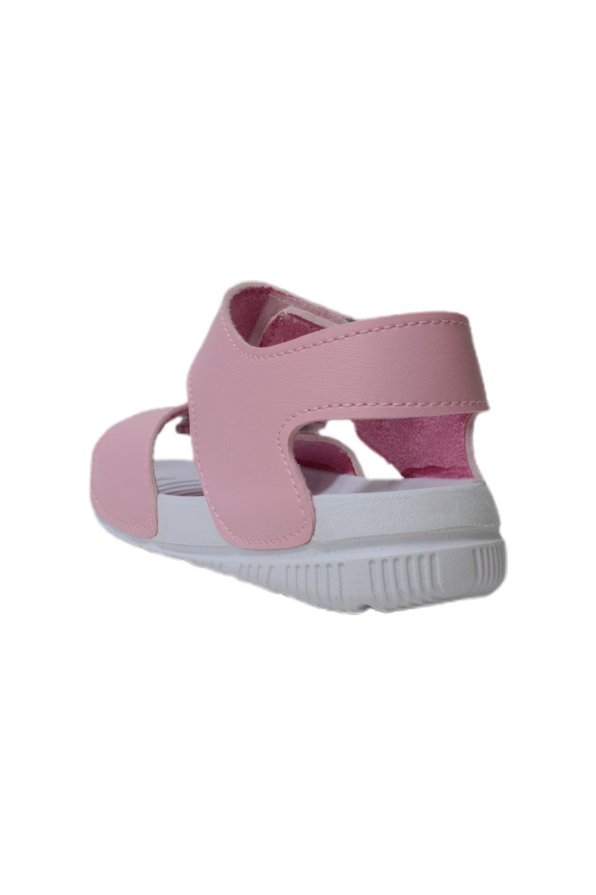 Benetton 1252 Bebek Sandalet Pembe