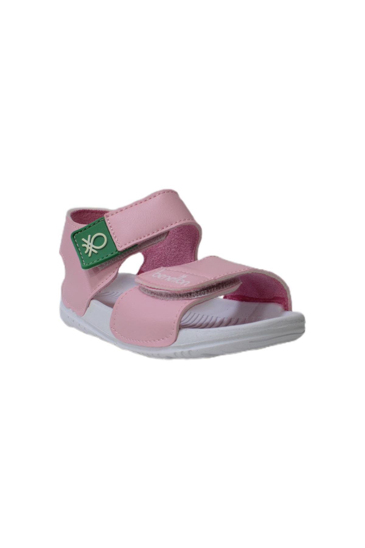 Benetton 1252 Bebek Sandalet Pembe