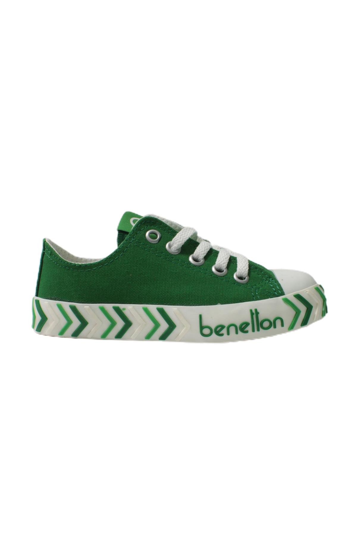 Benetton Convers Çocuk Spor Ayakkabısı Yeşil