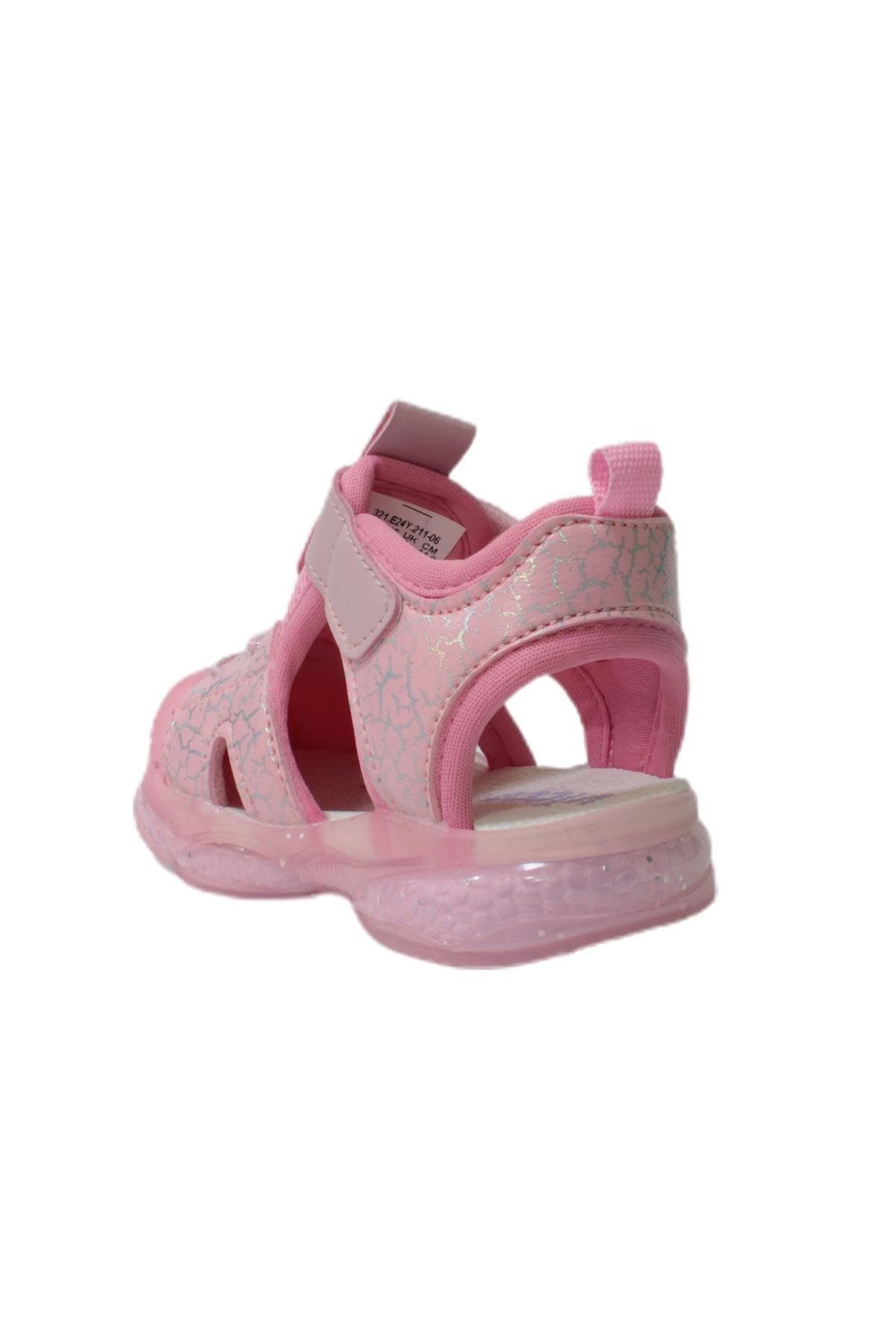 Vicco Monrovia Işıklı Bebek Sandalet Pembe