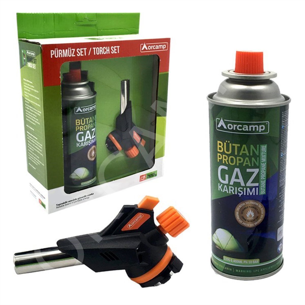 Orcamp Çakmaklı Pürmüz Torch Set