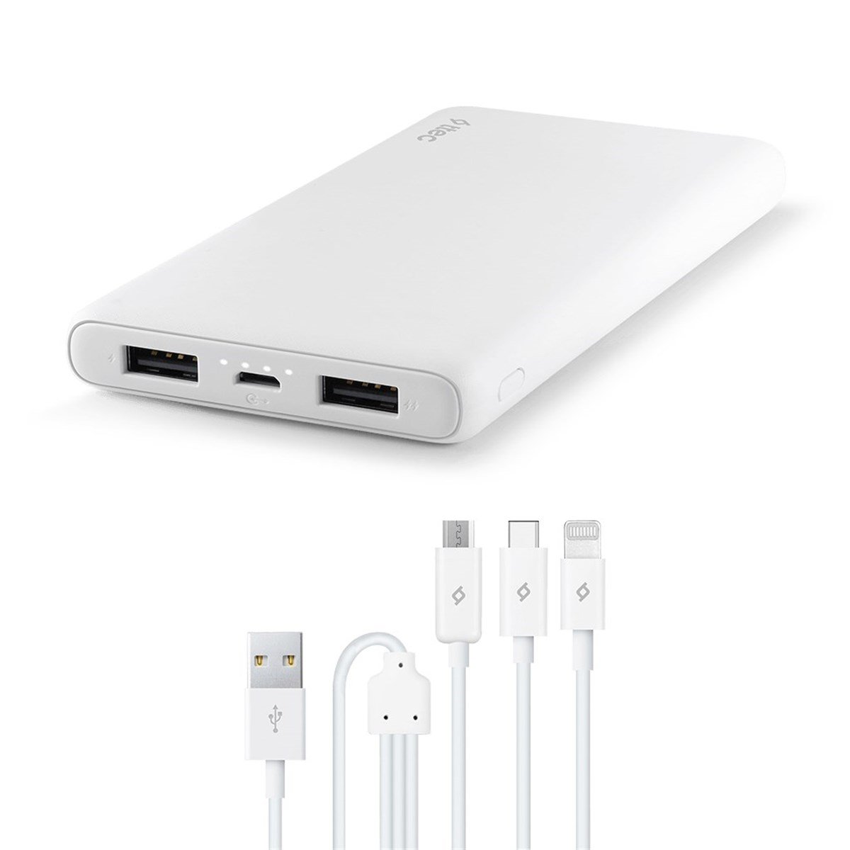 PowerSlim S Trio 10.000mAh Taşınabilir Şarj Aleti / Powerbank