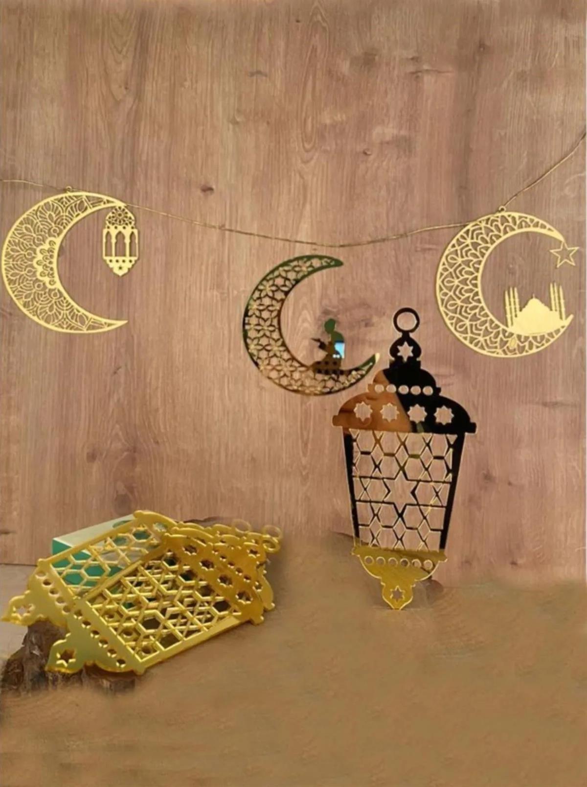 Ramazan Özel Dekoratif Pleksi Duvar Süsü