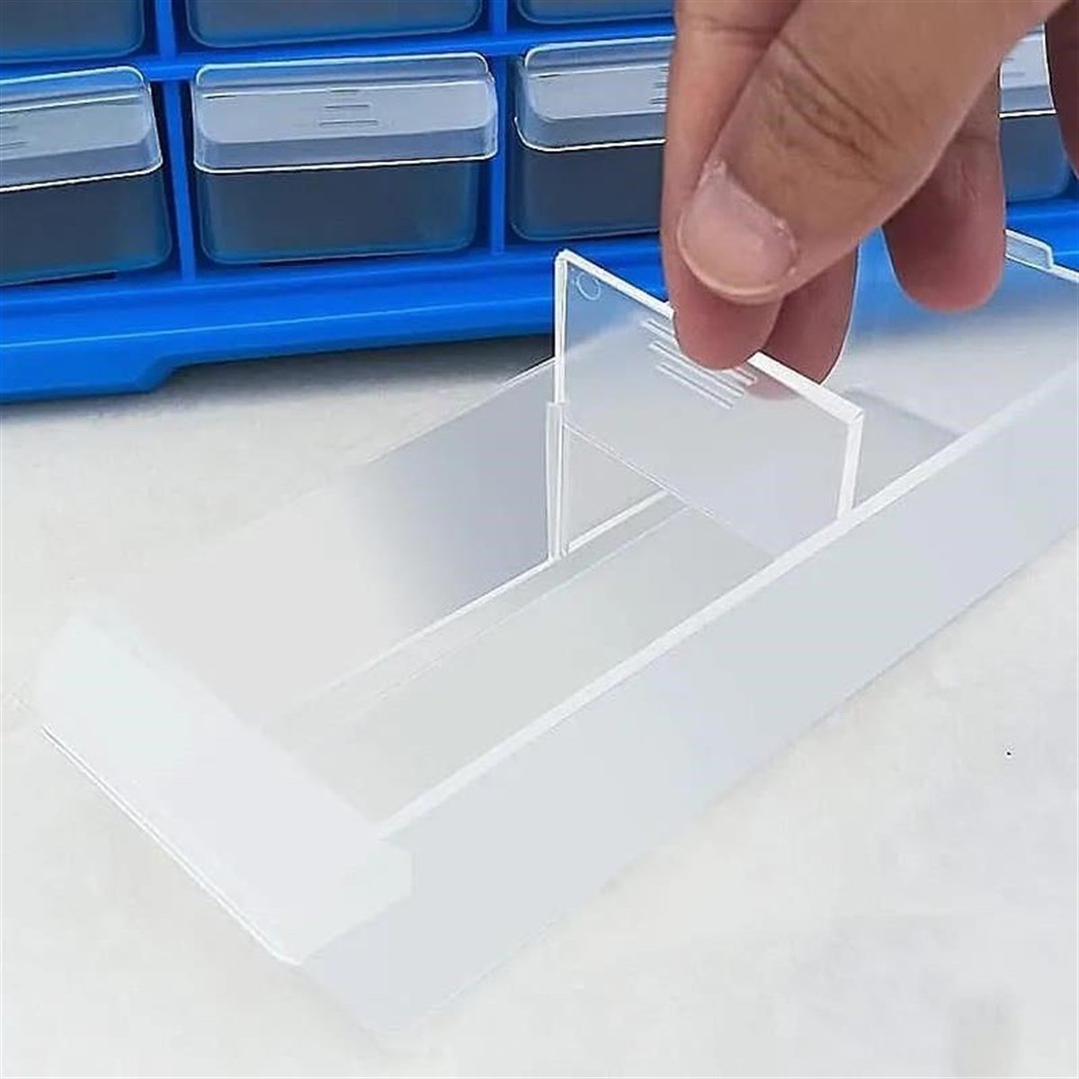Super Bag ASR-6003 Yatay Mono Blok Çekmeceli Organizer 40'lı