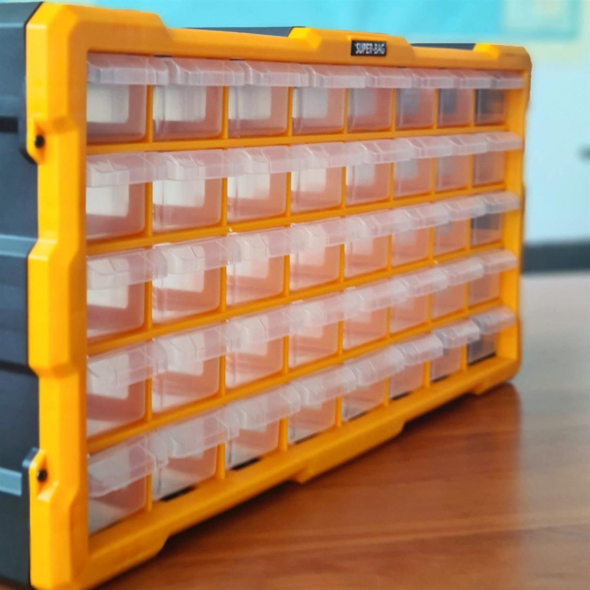 Super Bag ASR-6003 Yatay Mono Blok Çekmeceli Organizer 40'lı