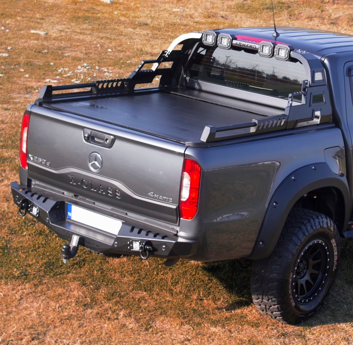 Mercedes X Class Demir Arka Tampon AQM4WD