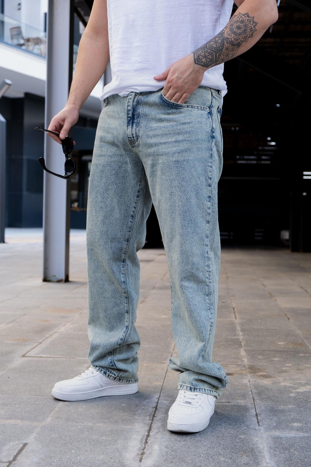 Baggy Kalıp Kot Pantolon (KO08)