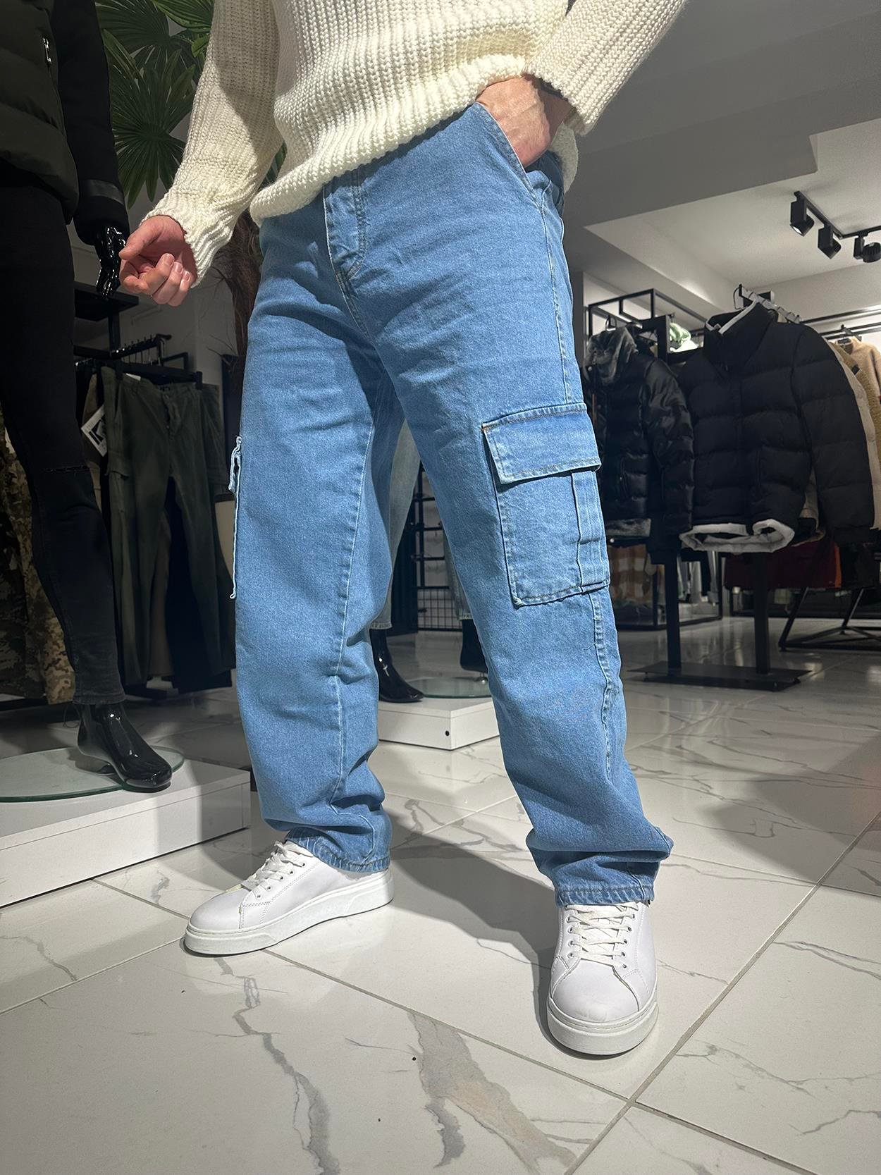 Kargo Baggy Kot Pantolon (KO29)