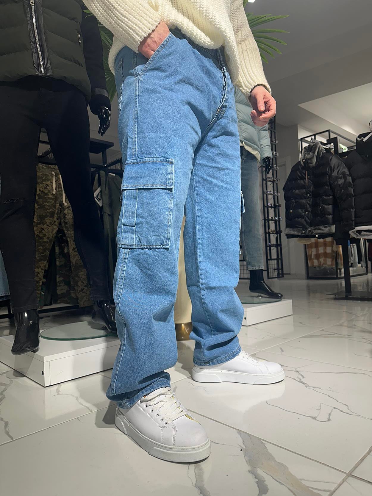 Kargo Baggy Kot Pantolon (KO29)