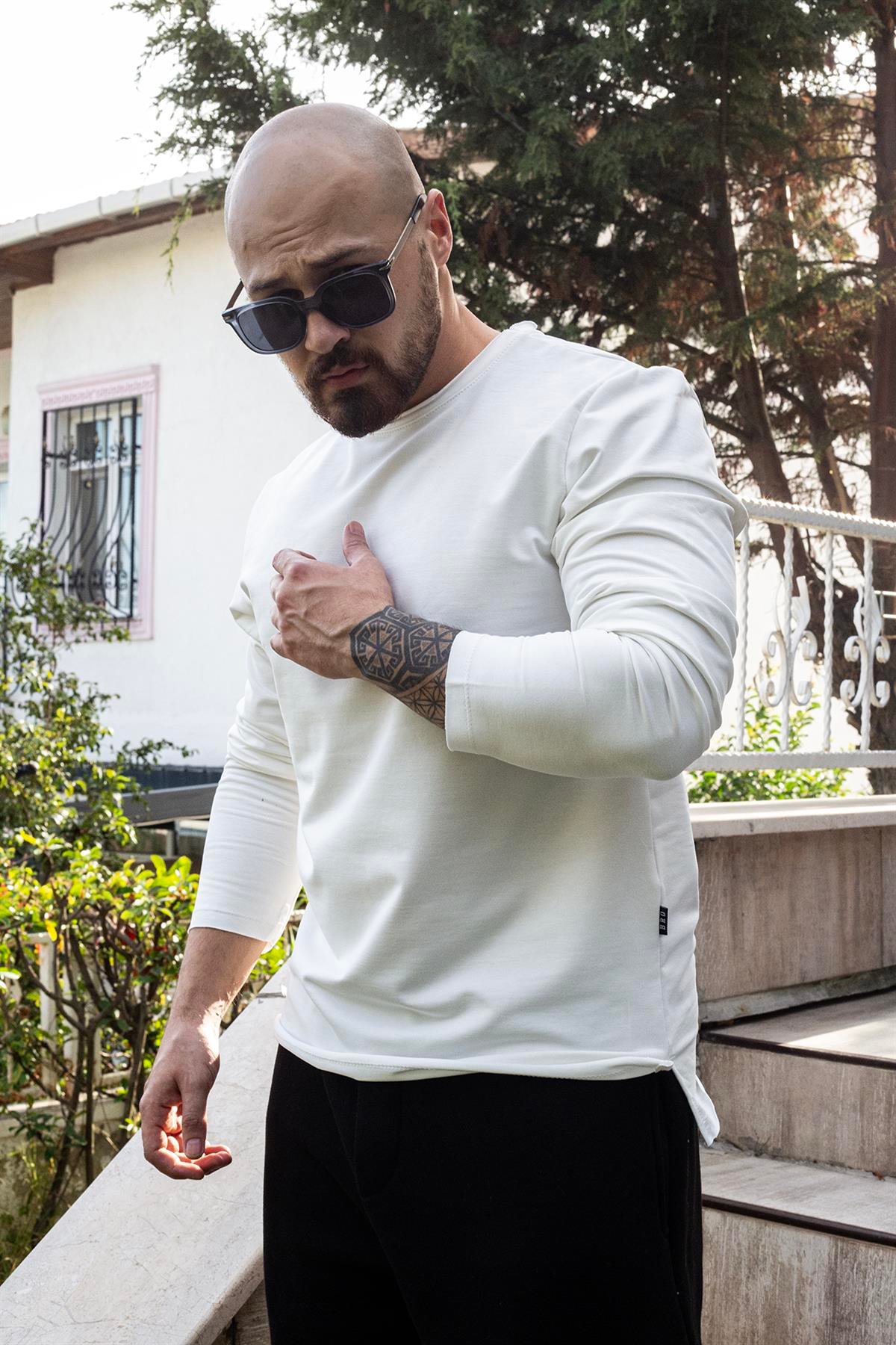 Lazer Kesim Sweatshirt (SVTB36)