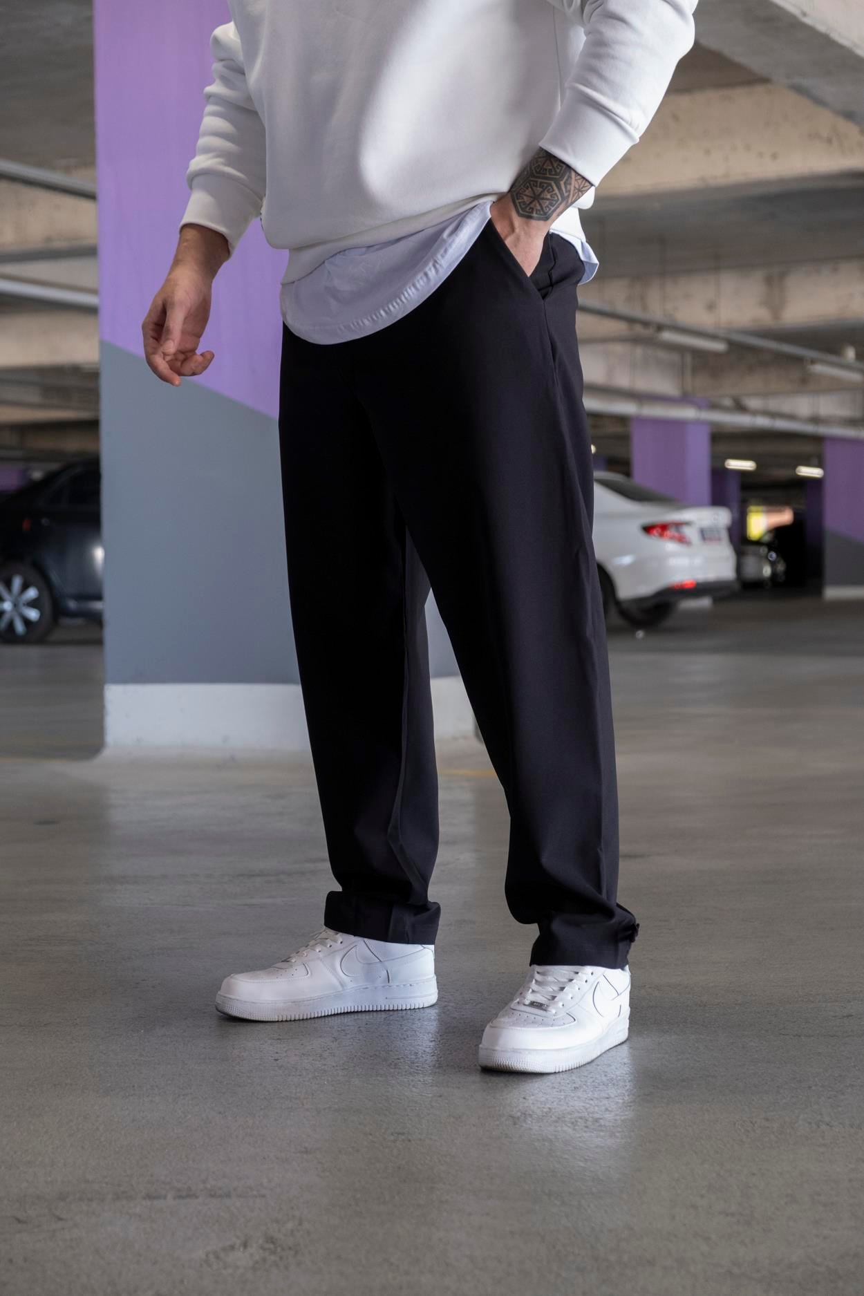 Rahat Kalıp Paça Detaylı Jogger (JGS06)