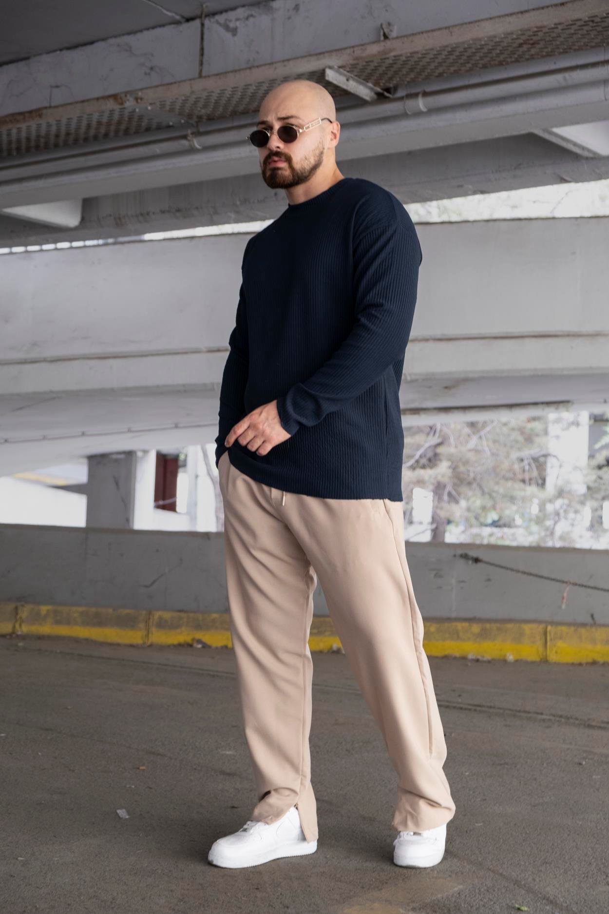 Regular Fit Ottoman Kumaş Sweatshirt (SVTL07)