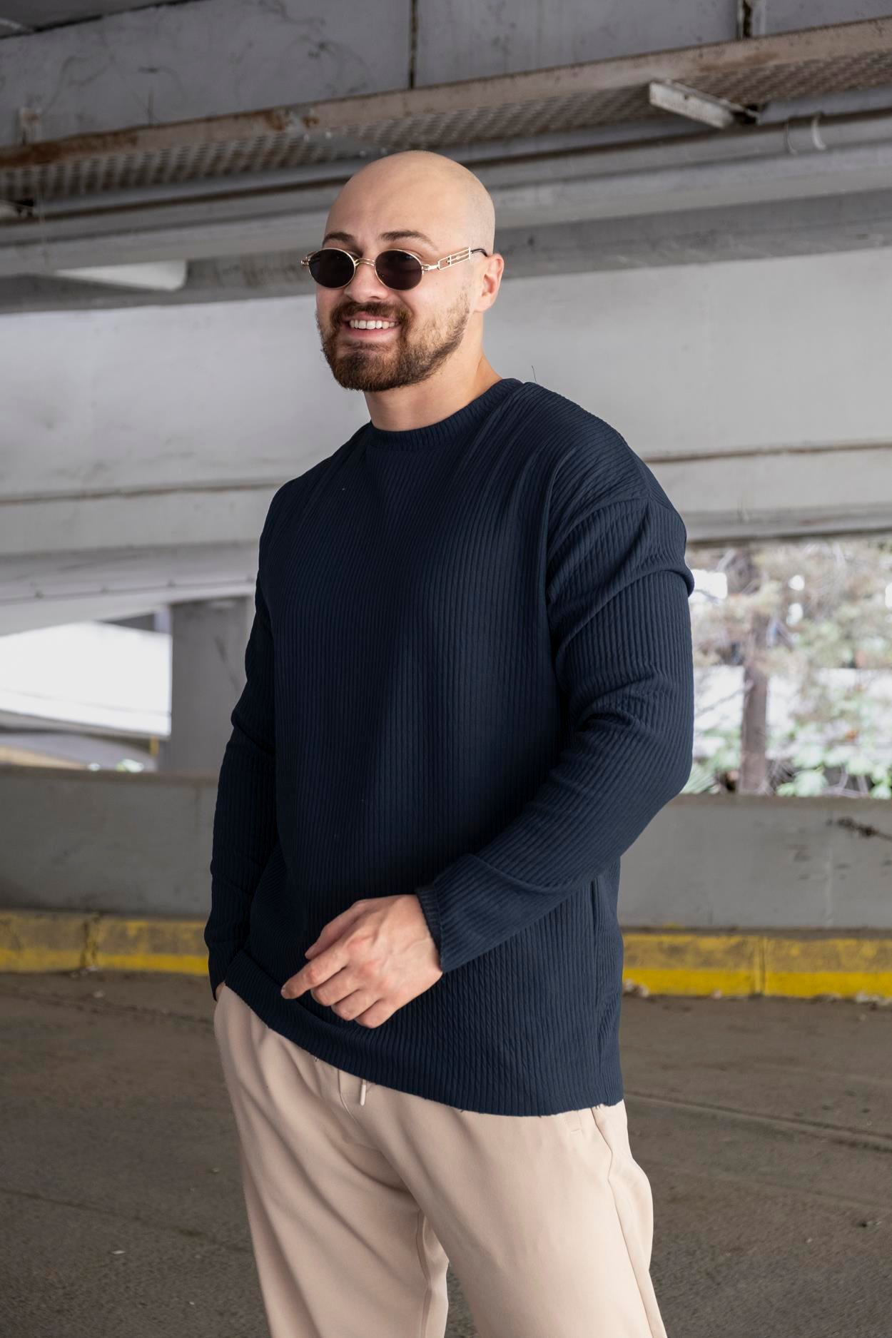 Regular Fit Ottoman Kumaş Sweatshirt (SVTL07)