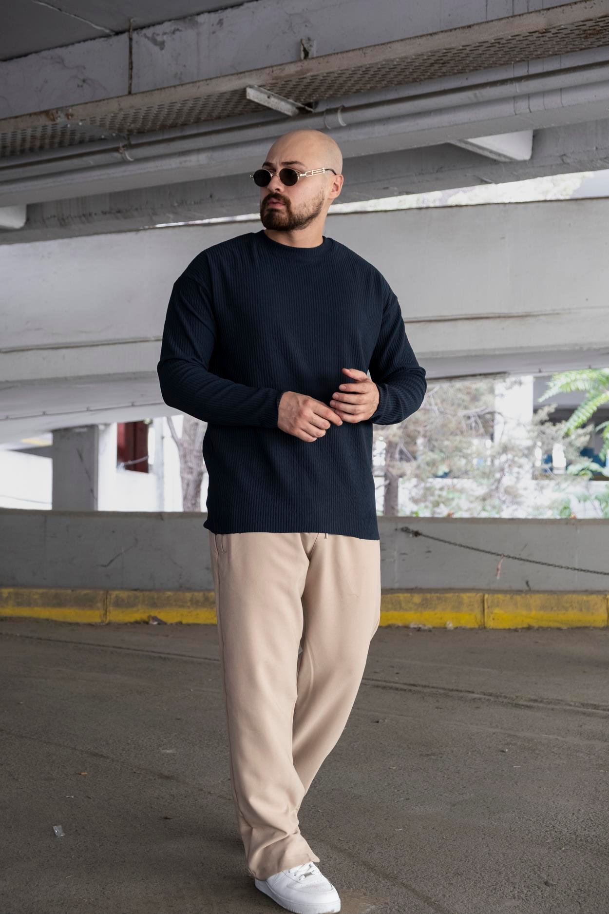 Regular Fit Ottoman Kumaş Sweatshirt (SVTL07)