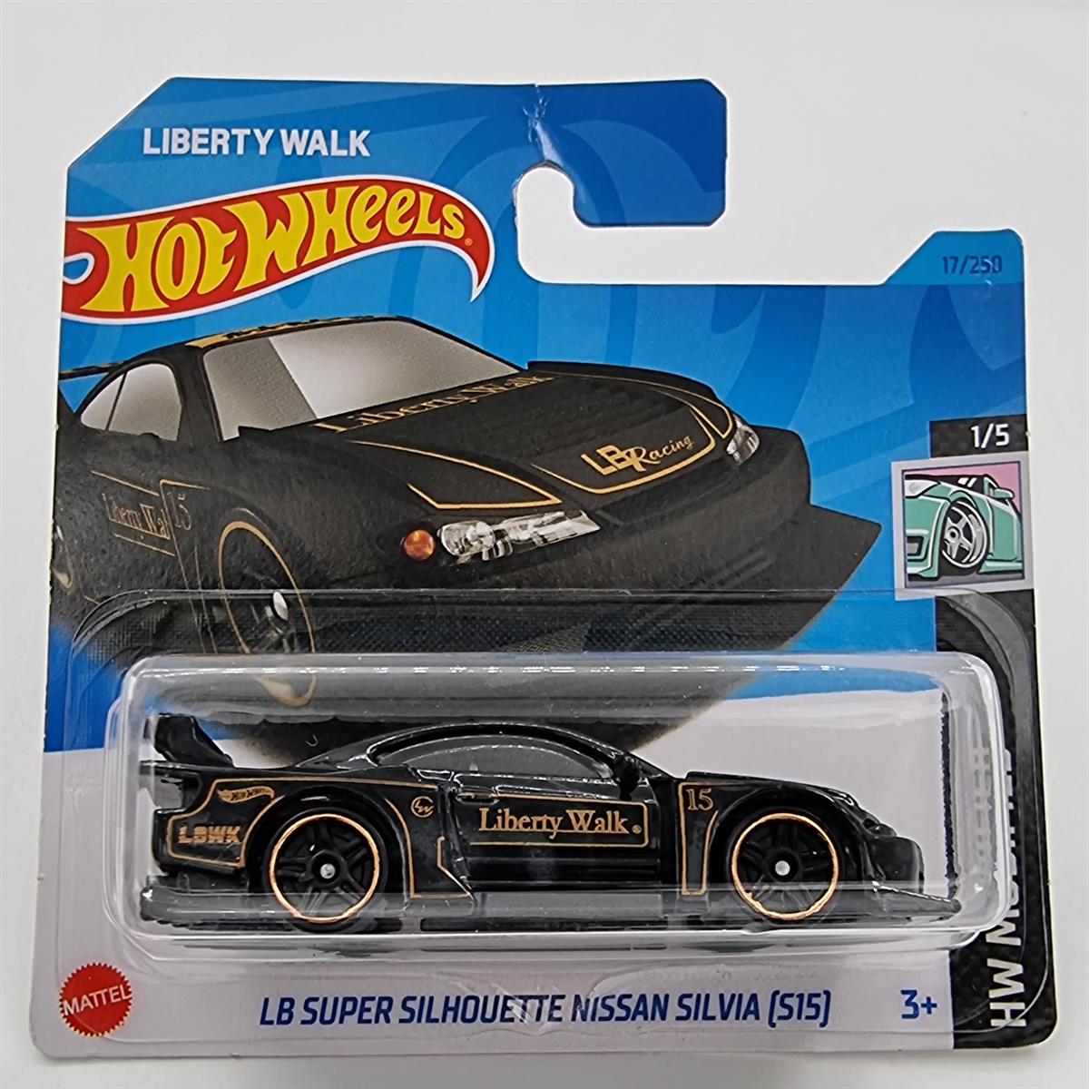 1/64 Model ArabaHotWheels - Liberty Walk LB Super Silhouette Nissan Silvia (S15)