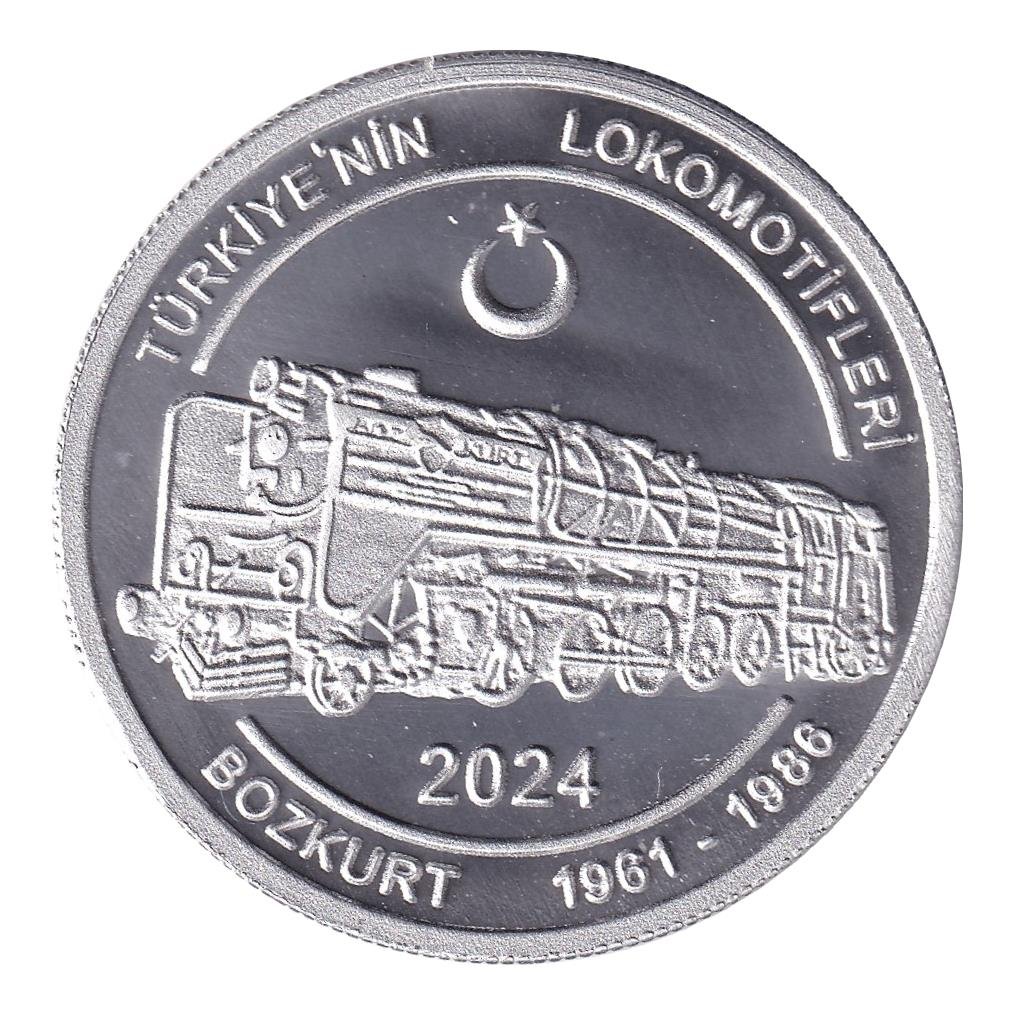 Madalya ve MadalyonlarTürkiye'nin Lokomotifleri, Alüminyum, Hatıra Madalyon