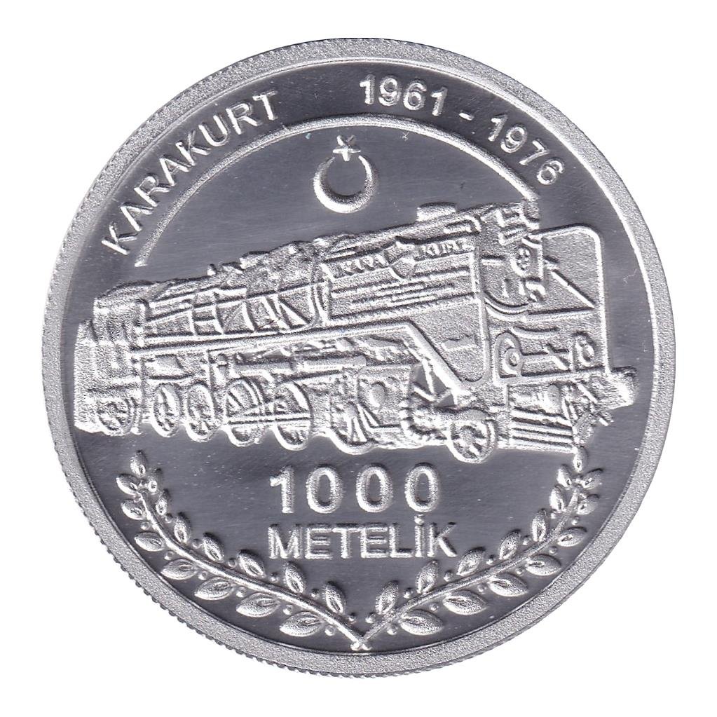 Madalya ve MadalyonlarTürkiye'nin Lokomotifleri, Alüminyum, Hatıra Madalyon