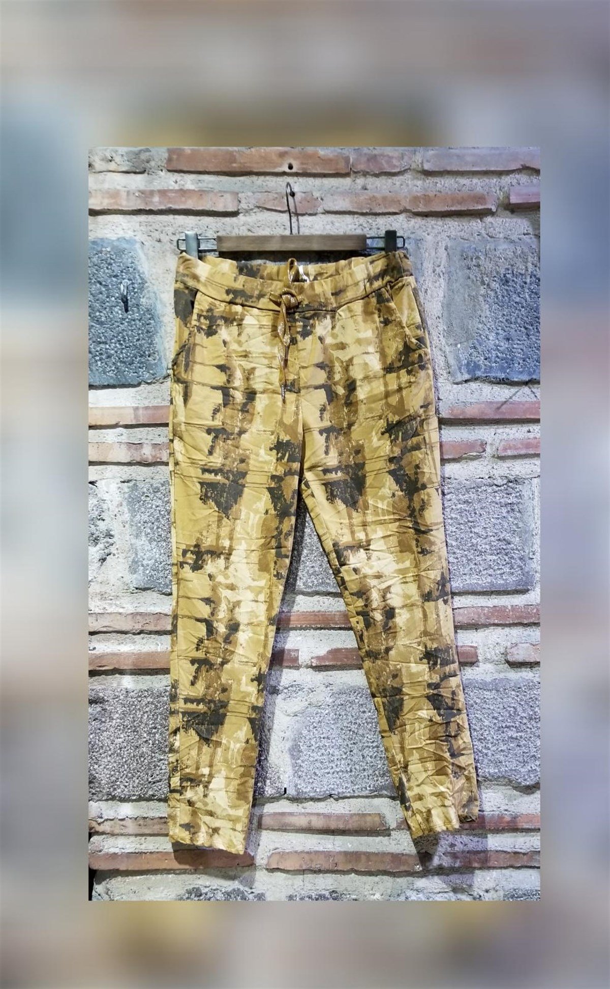 Batik Desen Elastik Pantolon