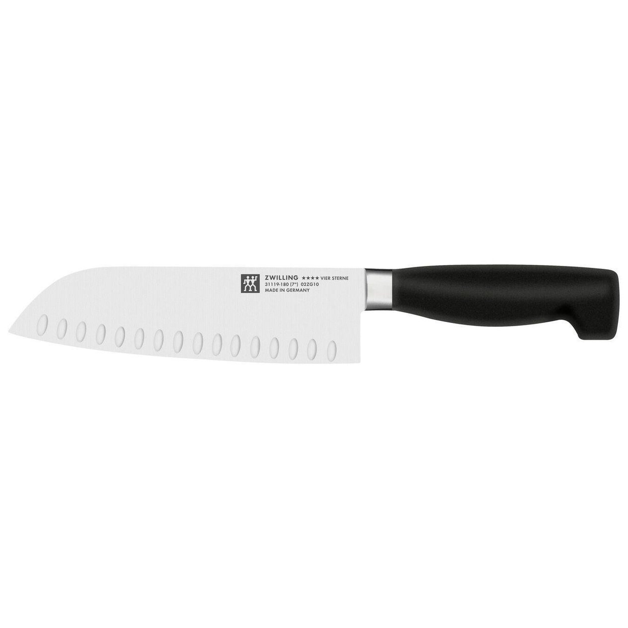 Zwilling Four Star Oluklu Santoku Bıçağı 18 cm