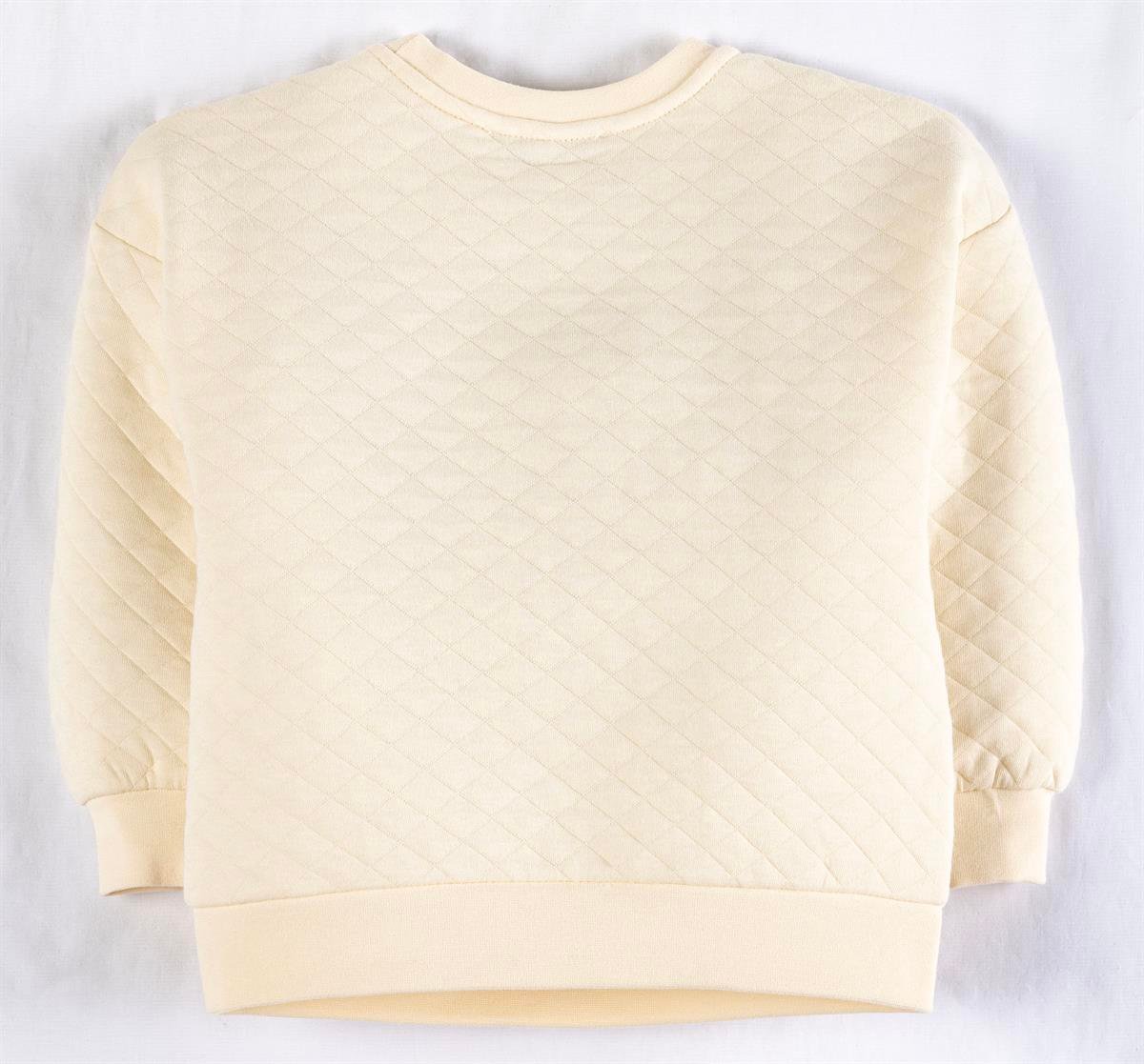 Nakışlı Kapitone Sweatshirt 17058
