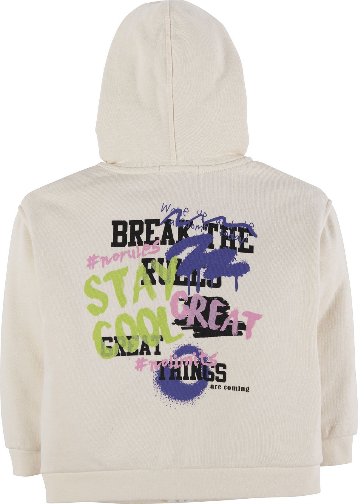 Ön - Arka Baskılı Sweatshirt 16473