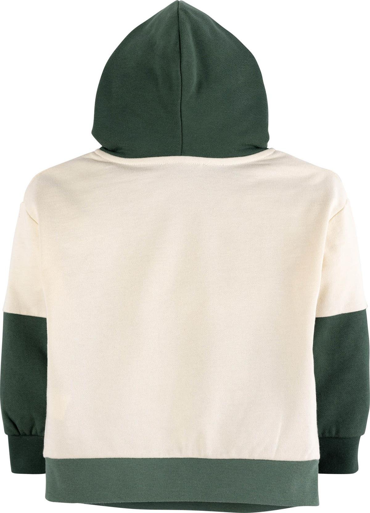 Baskılı Kapüşonlu Sweatshirt 17106