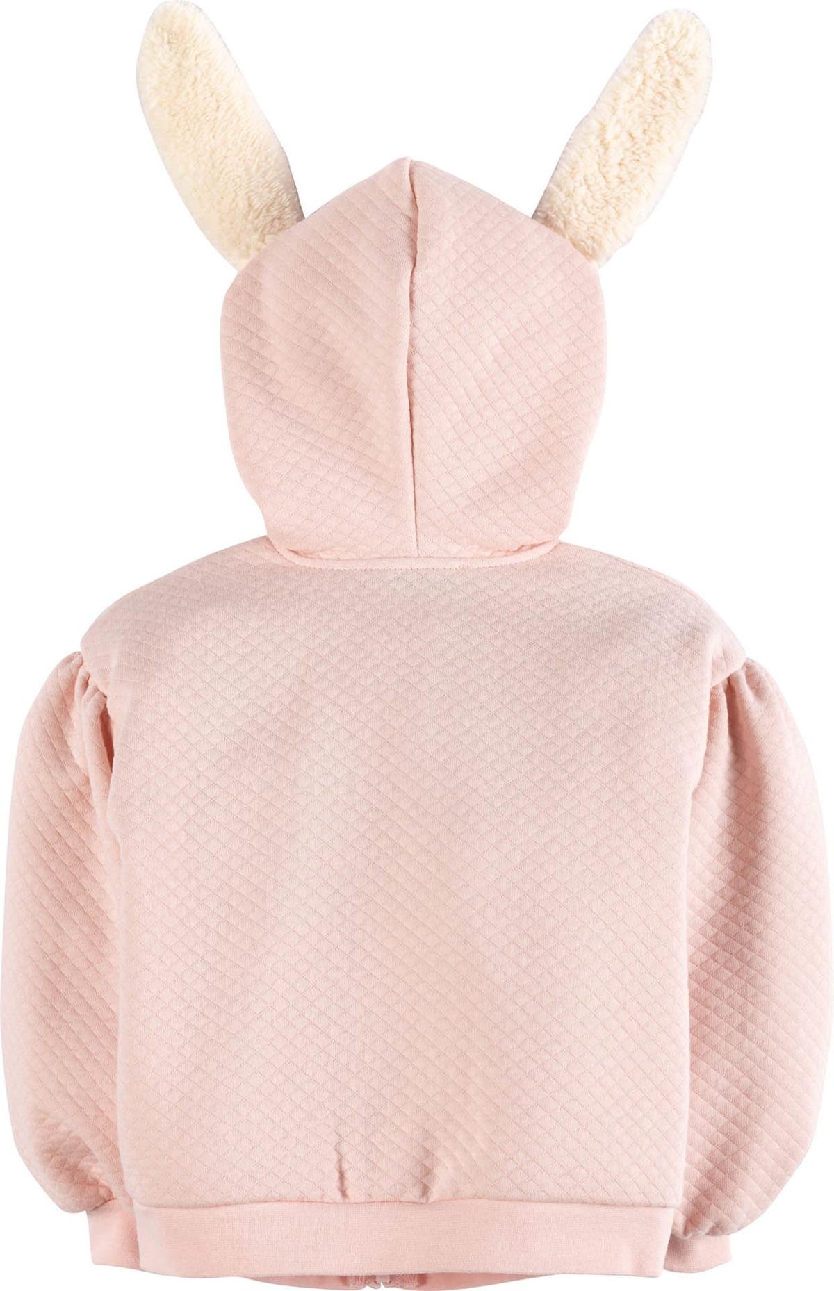 Kapüşonlu Kapitone Sweatshirt 16836